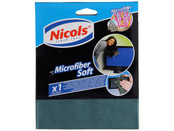 Nicols Chiffon Microfibre 32 x 36 cm - Doux pour Fenêtres et Écrans