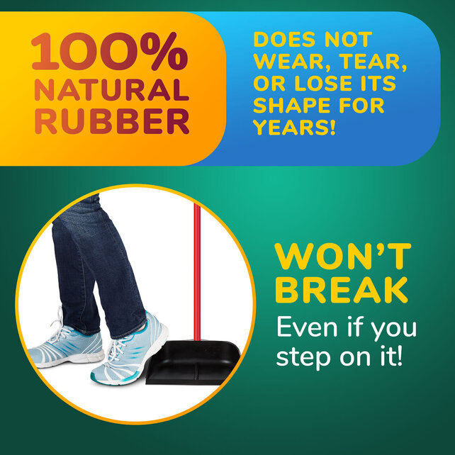 Rav-Magav Rubber Magic Dustpan + 90cm Steel