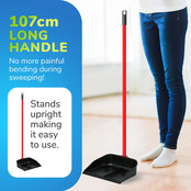 Rav-Magav Rubber Magic Dustpan + 90cm Steel