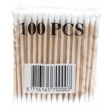 Cotons-tiges/tiges Bois 100pcs