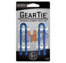 Geartie Reusable Rubber Twist Tie Small 2pcs