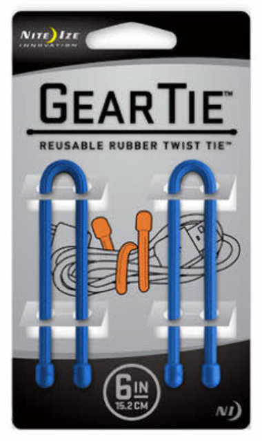 Geartie Herbruikbare Rubberen Twist Klein 2st