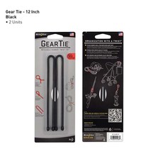 Geartie Reusable Rubber Twist Tie Medium 2pcs