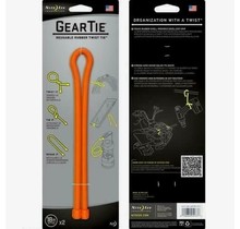 Geartie Reusable Rubber Twist Tie Large 2pcs