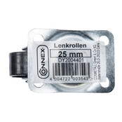 Lenkrolle mit Platte 38X38