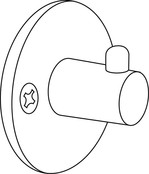 Crochet porte-serviette Dino