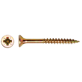 Plaque Spaanderplatschroef 6X80 200st