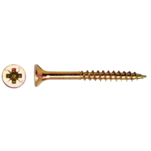 Spaanderplaatschroef 6X100 100st