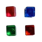 Bunter quadratischer Magnet