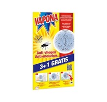 Autocollants de fenêtre Vapona contre les mouches 3+1 gratuits