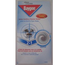 Baygon Anti-Fliegen-Fensteraufkleber 3+1 gratis