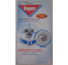 Baygon Anti-Fly Window Sticker 3+1 free