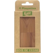 Kapo-Zedernholzmotte – 4 Blöcke