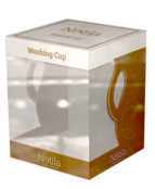 Tasse à Laver Design Floral Argenté