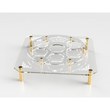 Seder Plate Kaareh Engraved With Gold