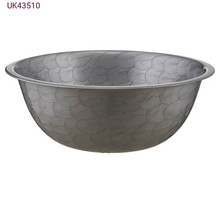 Art RVS Met Emaille Kom 29cm