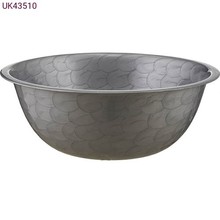 Art RVS Met Emaille Kom 29cm