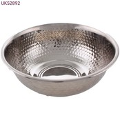 Bol de lavage martelé en acier inoxydable