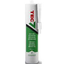 Tec7 Mounting Kit Glue Universal - Sealing, bonding and mounting everything - White 310ml