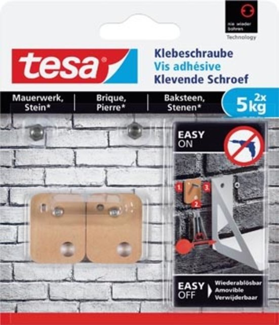 Tesa Klevende Schroef 2X5kg