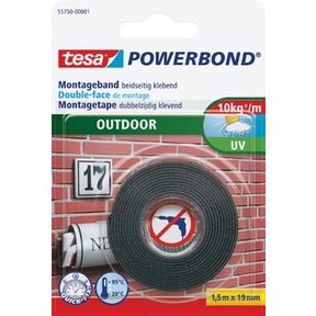 Tesa Powerbonf Outdoor 1.5X19 Trans.