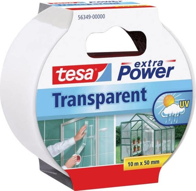 tesa® Extra Power Transparant 10 m x 48 mm