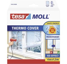 Tesa Thermo-Fensterschutzabdeckung – transparent – ​​4 x 1,5 m