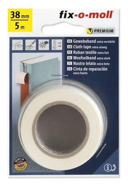 Fix-o-moll Powerband 5mx38mm Weiß