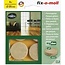 Fix-O-Moll Fix-O-Moll Big Duo Parquet Gliders Self Adhesive (Beige) 35mm