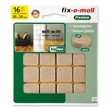 Fix-o-moll Parkettgleiter 20x20mm