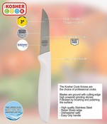 Kosher Cook Paring  German Steel Paring Knife  - White
