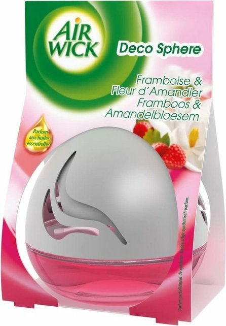 Air Wick Deco Sphere Framboos & Amandelbloesem 75 ml