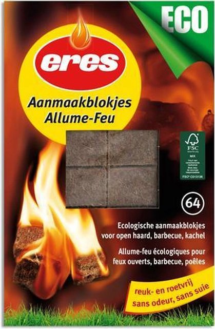 Eres Eco Aanmaakblokjes 64st