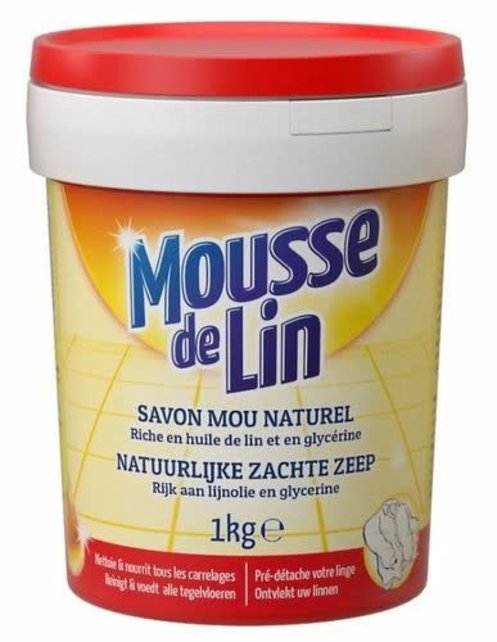 Mousse De Lin Naturelle Zachte Zeep 1kg