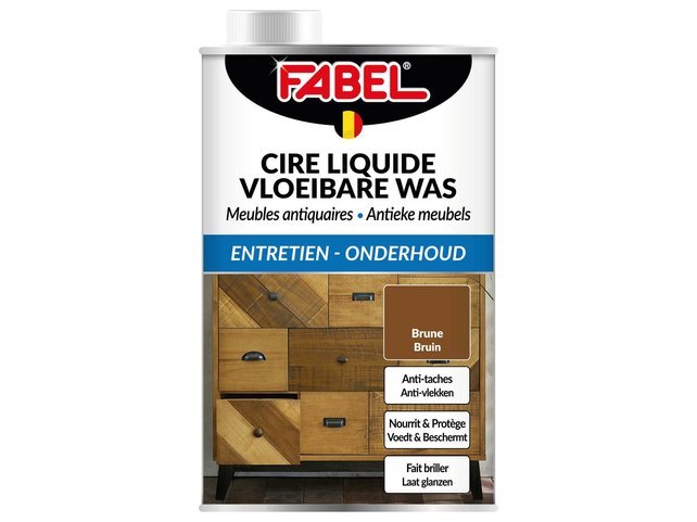 Fabel Cire Antique Liquide 500 ml Marron