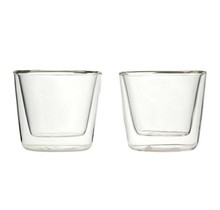 Bormioli Glass Cups Conico 2 Pieces