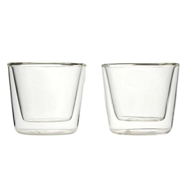 Bormioli Glass Cups Conico 2 Pieces