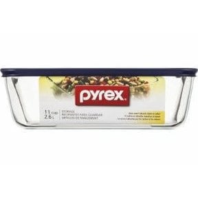 Pyrex Rectangular Container + Lid 2.6 L