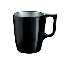 Luminarc Flashy Tasse Petit Déjeuner Noir 250ml