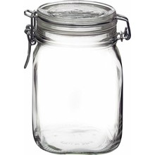 Bormiolli Fido Pot Avec Clips 1L Carré