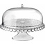 Guzzini Cake tray Transparent with Bell from the Tiffany Collection by Guzzini