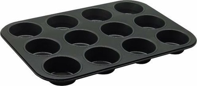 Zenker Black Metallic 12 Cupcake Bakvorm