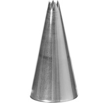 Silikomat - Star Nozzle - Stainless Steel BS104