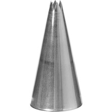 Silikomat - Star Nozzle - Stainless Steel BS104