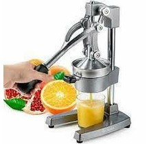 Robuster Hand-Entsafter aus Gusseisen, Grau