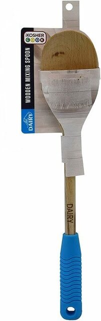 koosjer Cook houten lepel blauw
