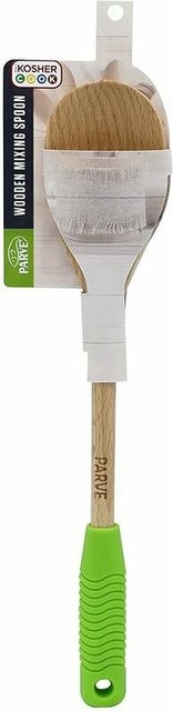 Kosher Cook Cuillère en bois Vert