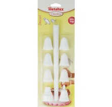 Metaltex Plastic Mondstukken