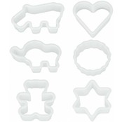 Metaltex Emporte-pièces Polypropylène Blanc 6 pièces