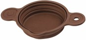 Silicone Pie Mould Foldable - Brown